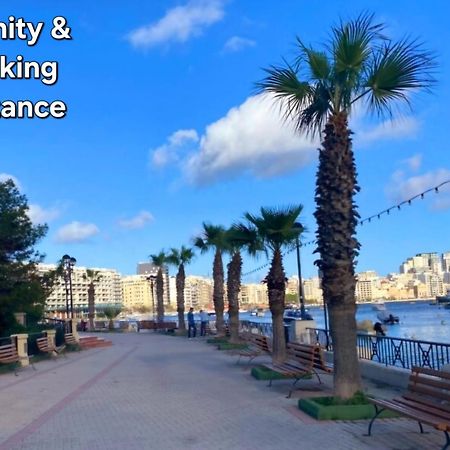 Modern Sliema Apartment Near Sea Luaran gambar