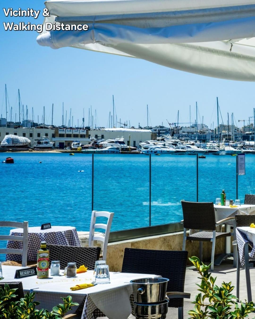 Modern Sliema Apartment Near Sea Luaran gambar