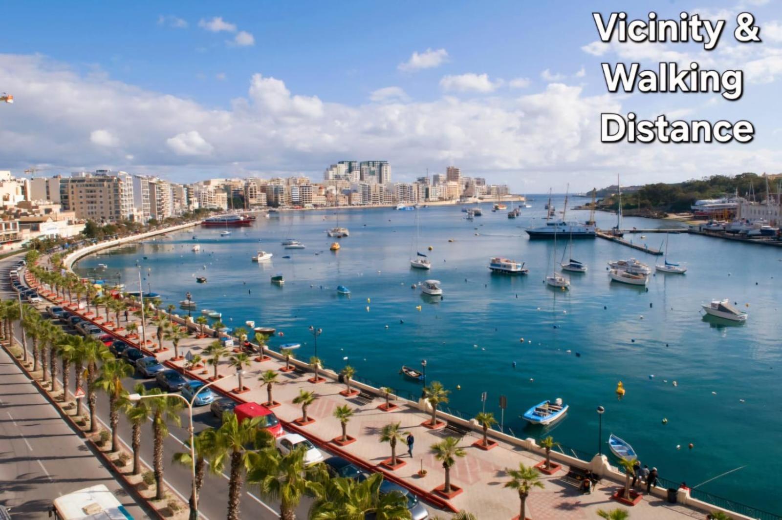 Modern Sliema Apartment Near Sea Luaran gambar