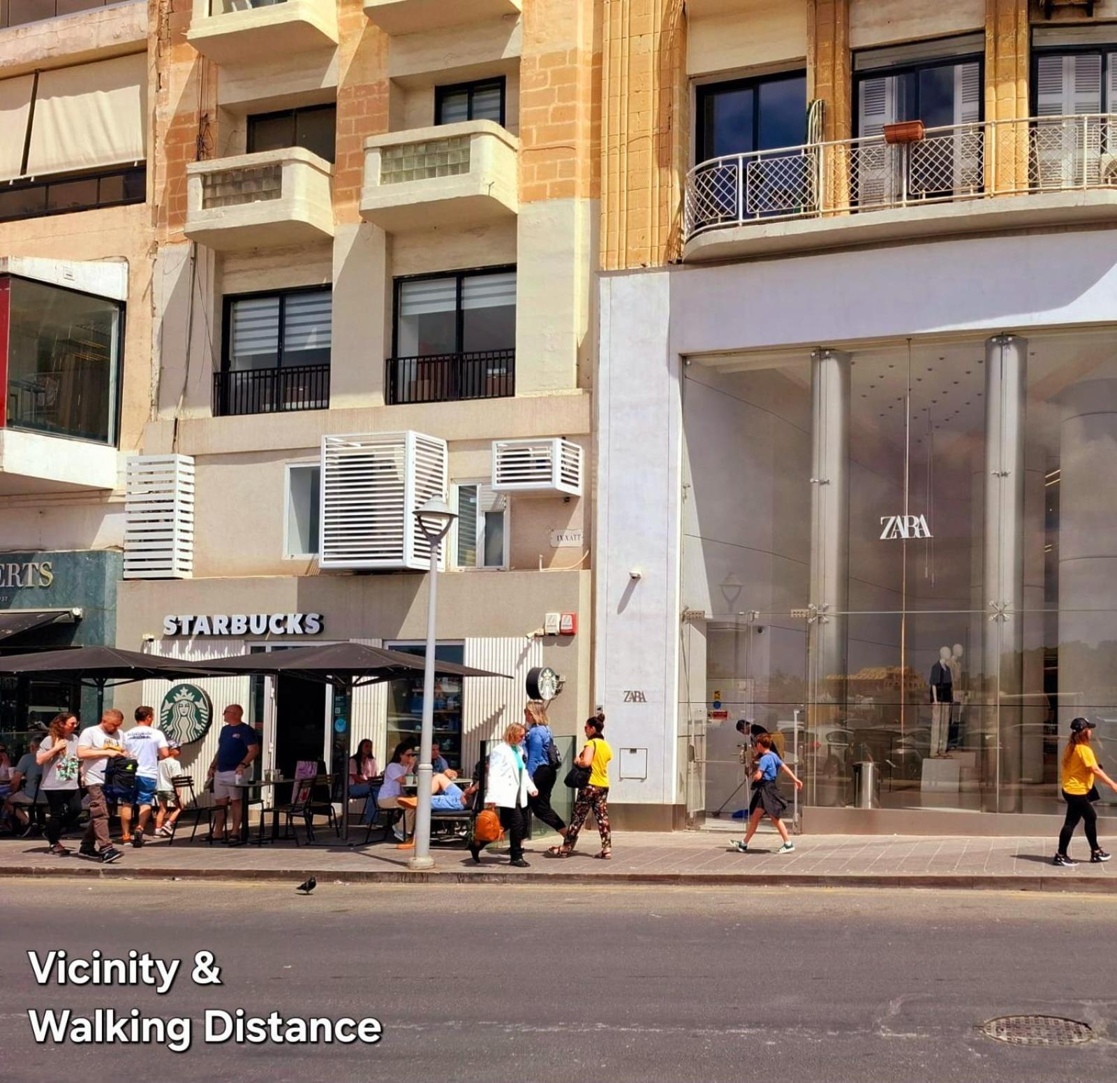 Modern Sliema Apartment Near Sea Luaran gambar